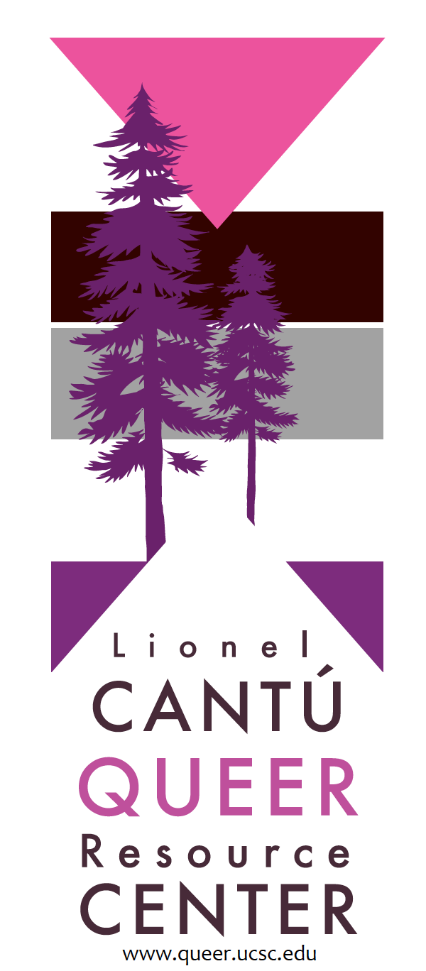 Cantú logo with Asexual Pride Flag colors
